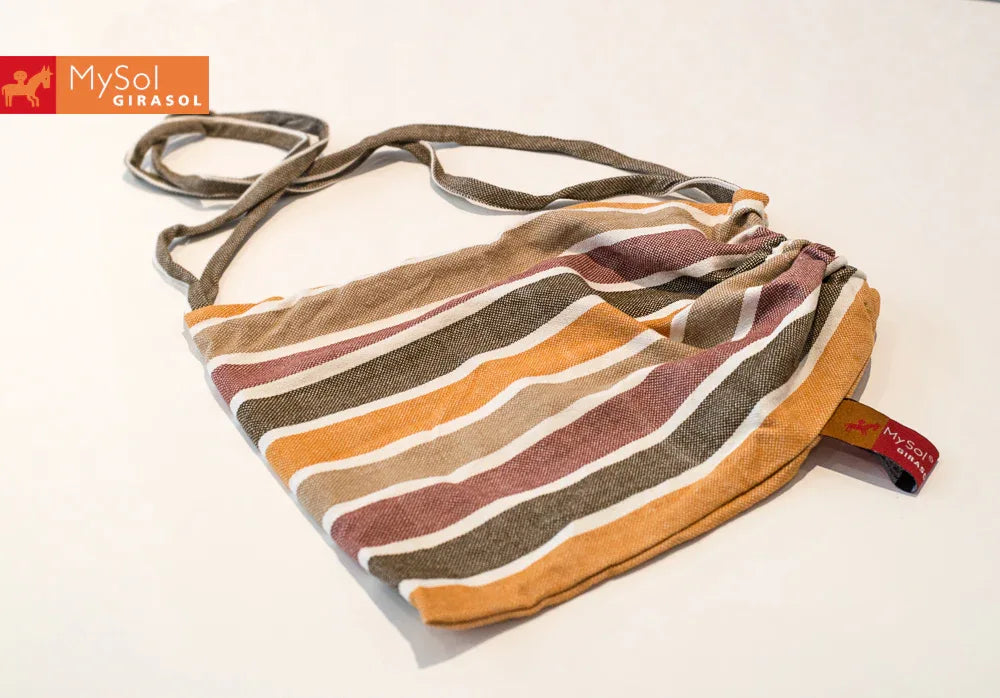 Aufbewahrungsbeutel Otoño gestreift - Girasol GbR